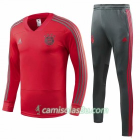 FC Bayern München Sweat de Treino Conjunto Vermelho 2018/19